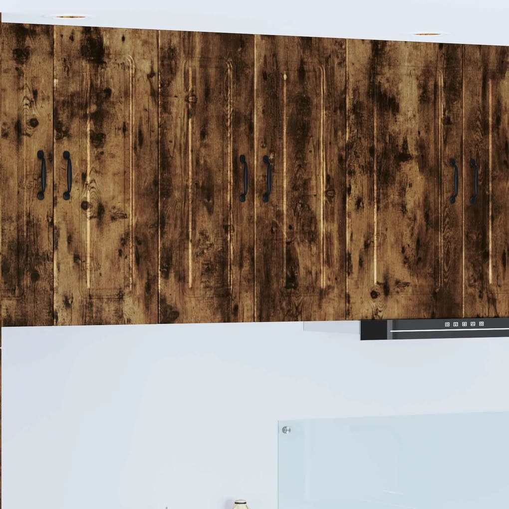 vidaXL Armário de Cozinha Kalmar Carvalho Defumado 60 x 31 x 80 cm