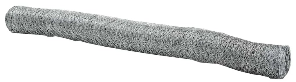 Cerca Hexagonal Prateado 5000 x 0.06 x 100 cm Aço galvanizado