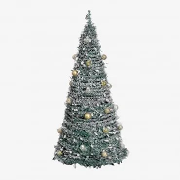 Árvore de Natal dobrável com luzes LED Taimy ↑150 cm - Sklum
