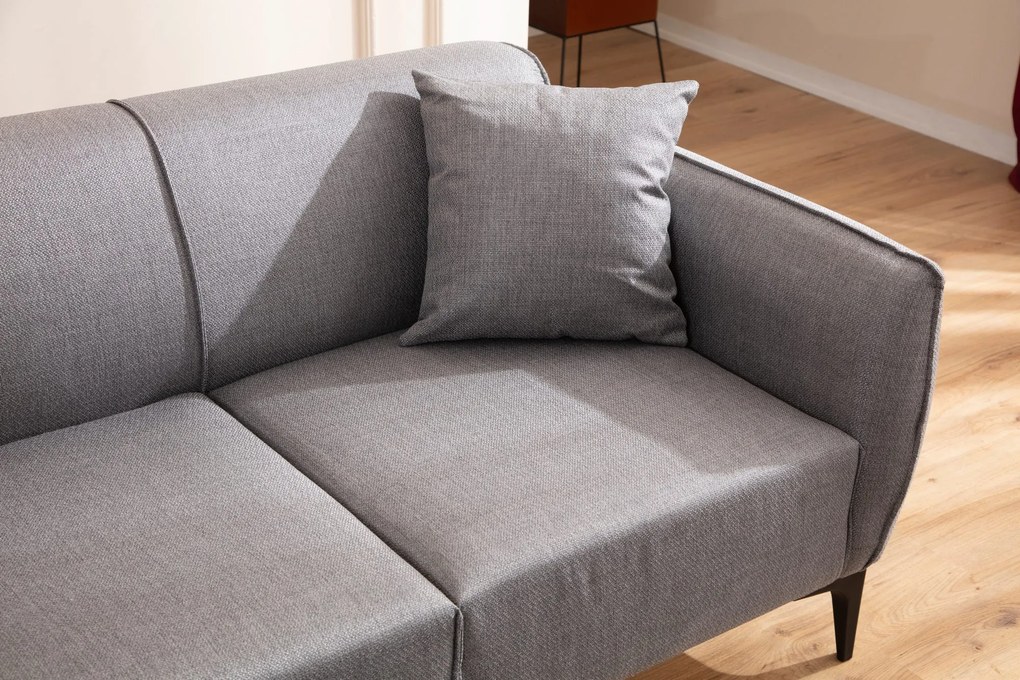 Sofá de 2 Lugares Belissimo – Cinzento – 160x67x95 cm