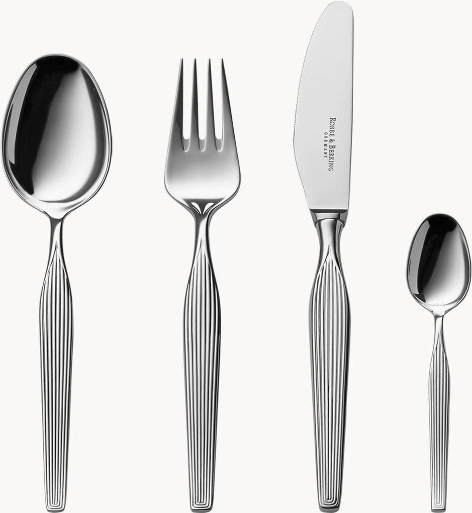 Conjunto de talheres artesanal Metropolitan, vários tamanhos