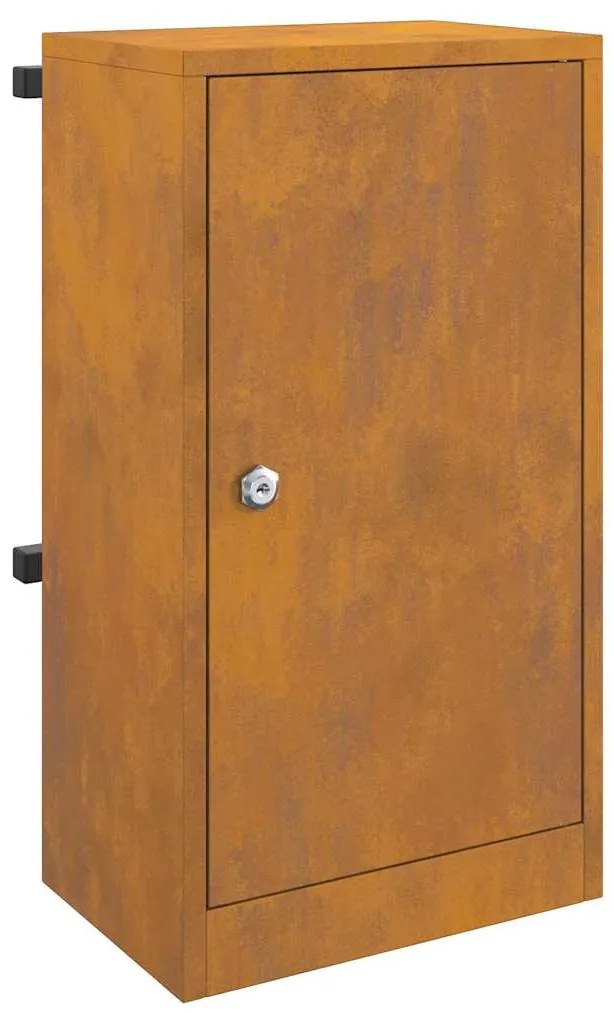 caixa de correio Ferro Enferrujado 30 x 23 x 55 cm Aço corten