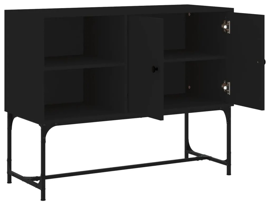 Aparador 100x40x79,5 cm derivados de madeira preto