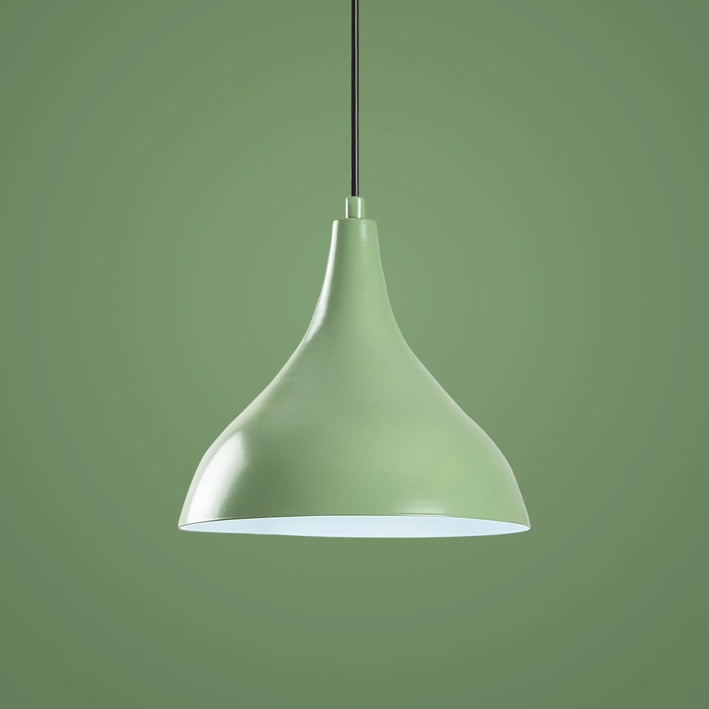 Candeeiro de Teto Bitlis – Menta – Ø22 h:26 cm