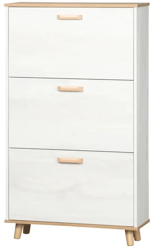 Sapateira Maurice com 3 Gavetas - Design Nórdico