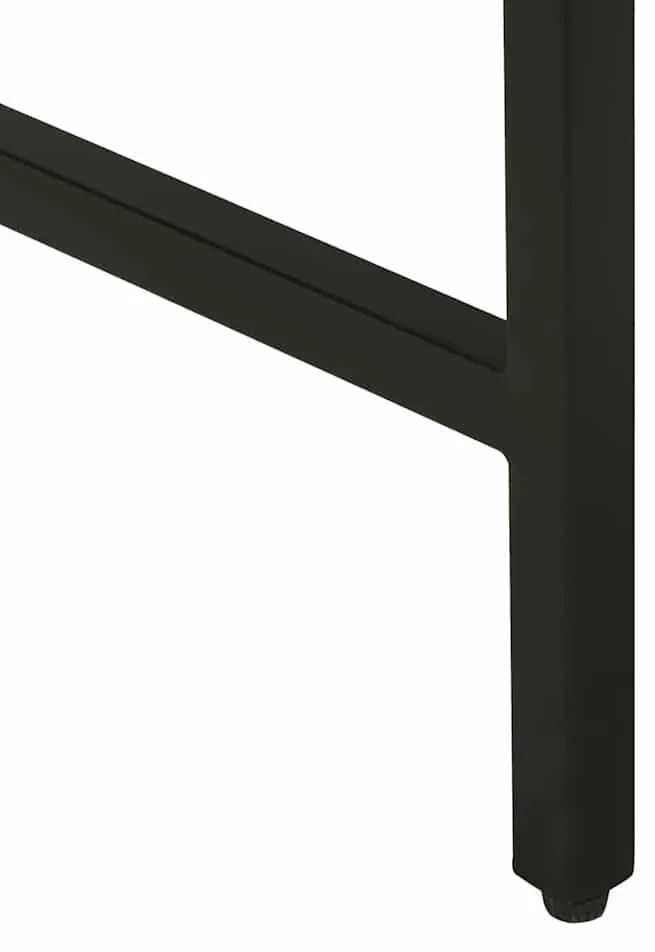 Sideboard vidaXL 100x35x70 cm Madeira Sólida de Mangueira