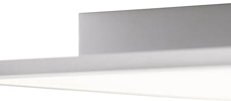 Candeeiro de teto em aço 120 cm com LED e comando remoto - Liv Moderno