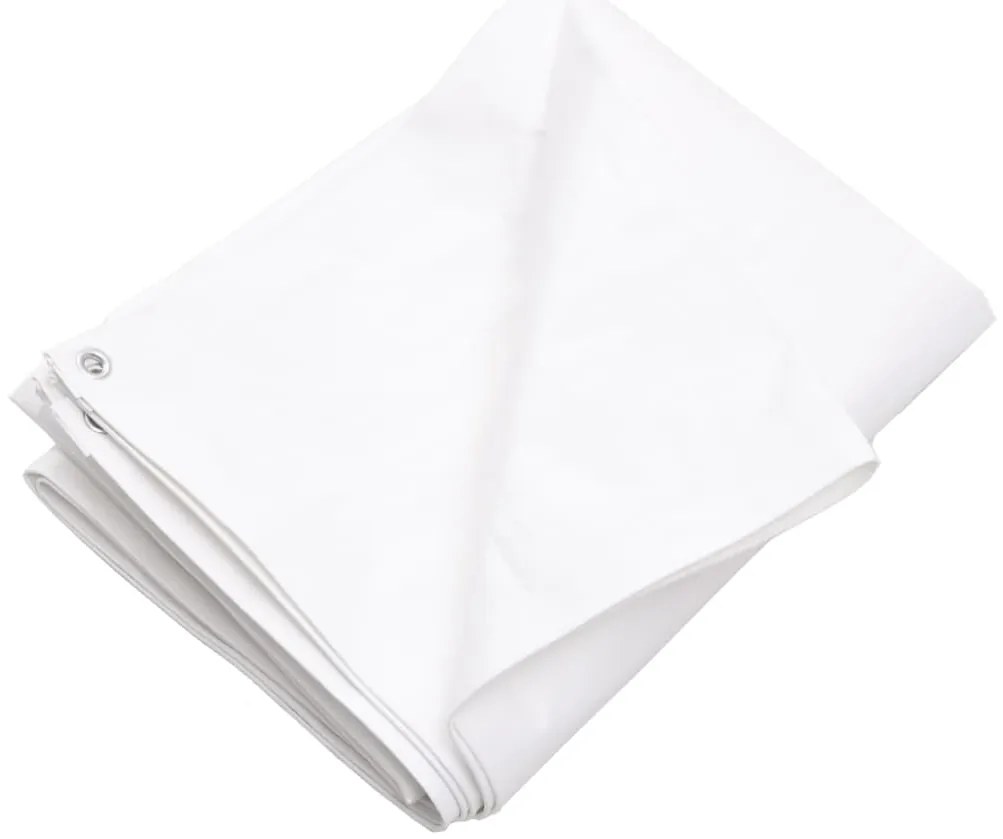 Lona 260 g/m² 4x6 m PEAD branco