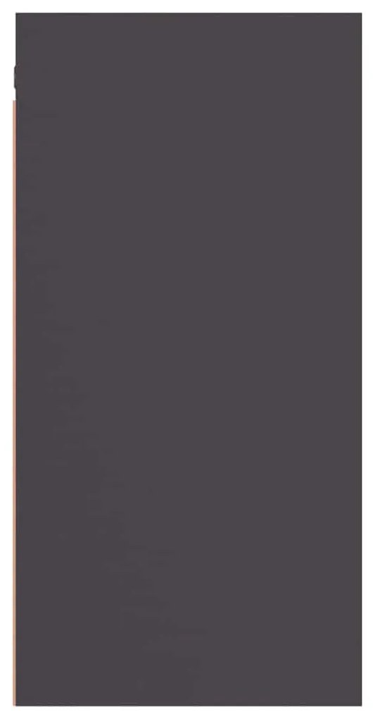 Móveis de TV 2 pcs 30,5x30x60 cm derivados de madeira cinzento