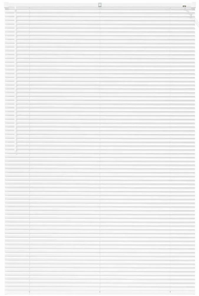 Persiana de Janela com cortinas Outros Manual Branco 120 x 175 cm Alum