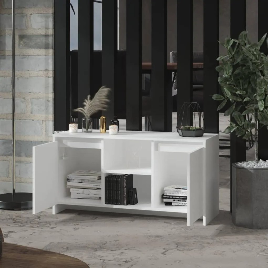Móvel de TV 102x37,5x52,5 cm derivados de madeira branco