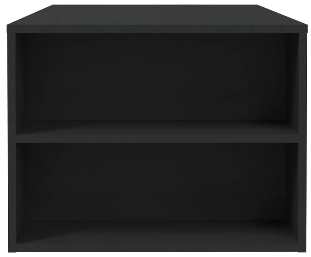 Mesa de centro 102x55x42 cm derivados de madeira preto