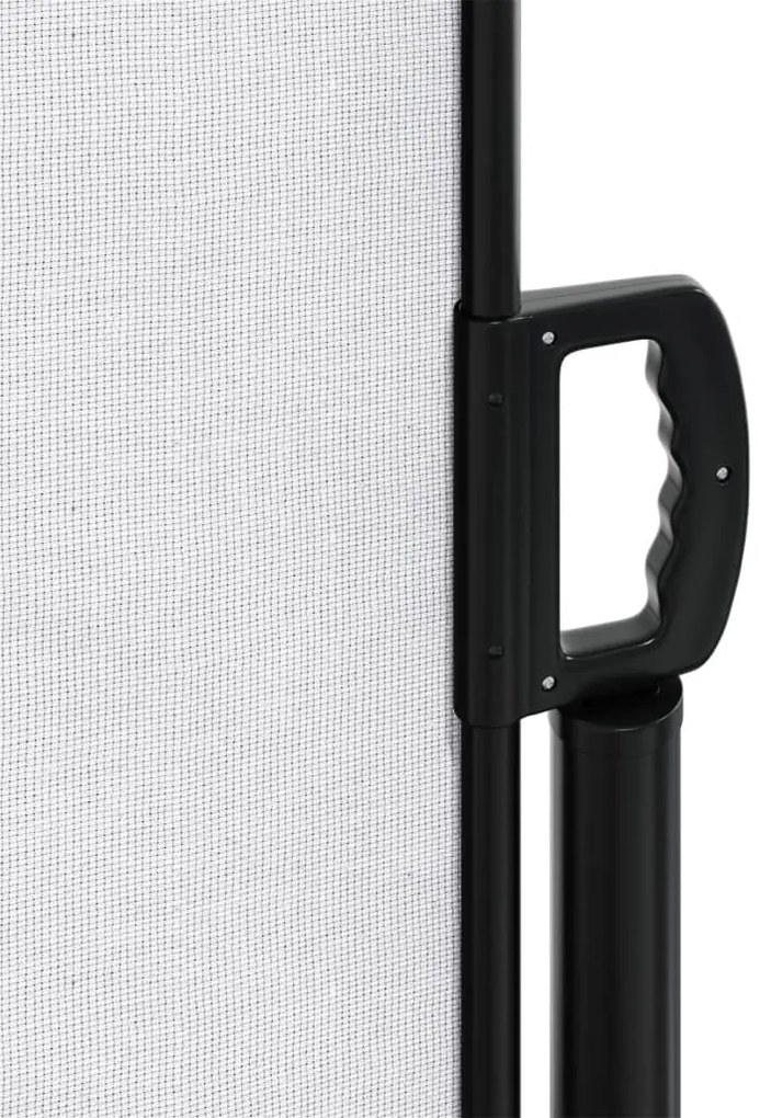 Toldo lateral retrátil 120x1000 cm branco