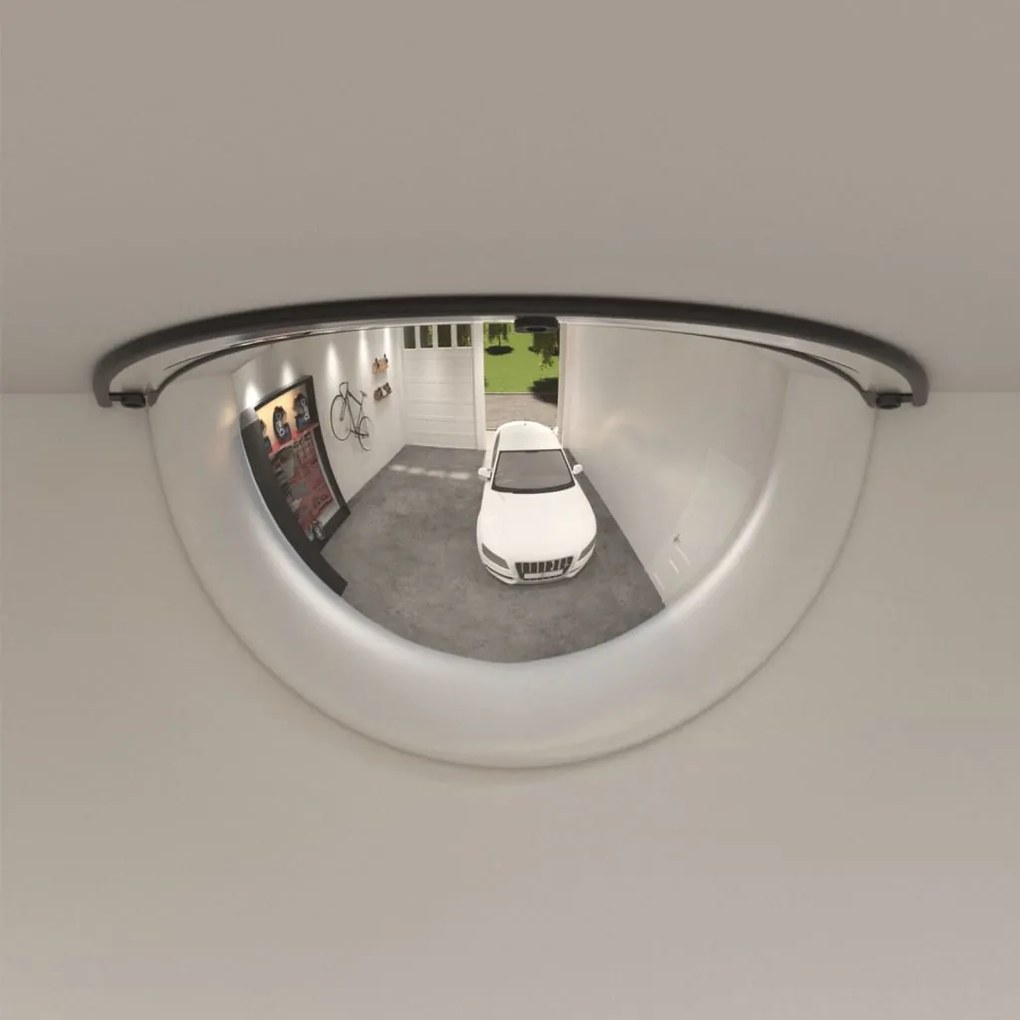 Espelhos de trânsito metade de cúpula 2 pcs Ø40 cm acrílico