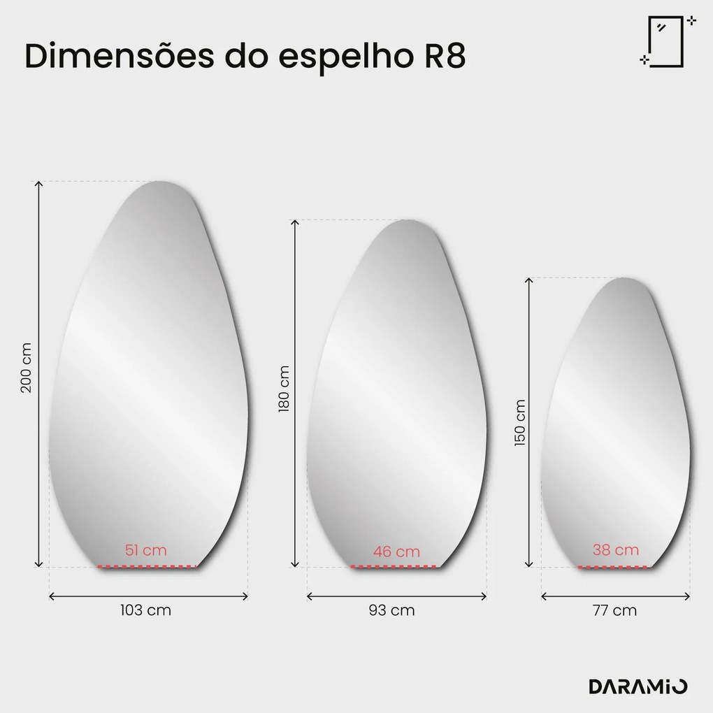 Espelho Pure R8