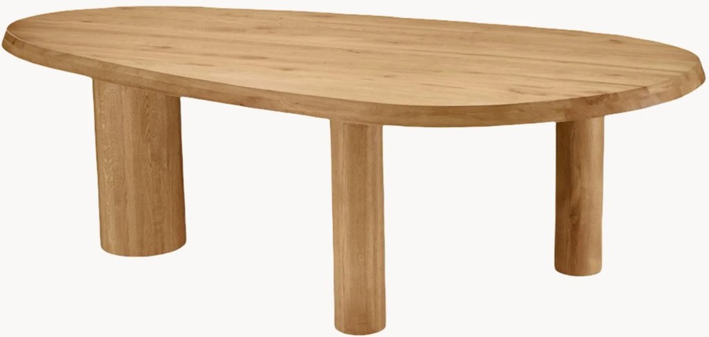 Mesa de jantar em madeira de carvalho Prelude, 240 x 115 cm