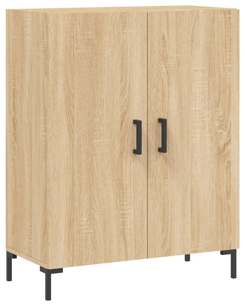 Armário alto 69,5x34x180 cm derivados de madeira cor sonoma