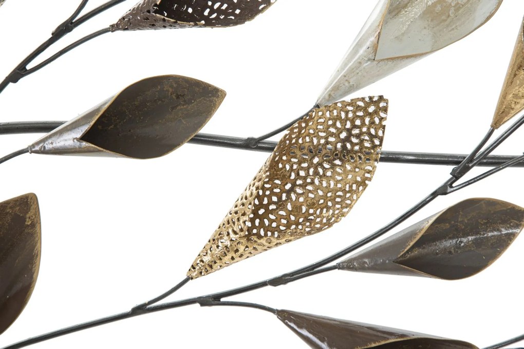 PAINEL DE PAREDE FERRO RAMO 115,5X6X65 CM MULTICOLORIDO