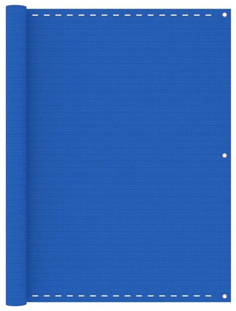 Tela de varanda 120x500 cm PEAD azul