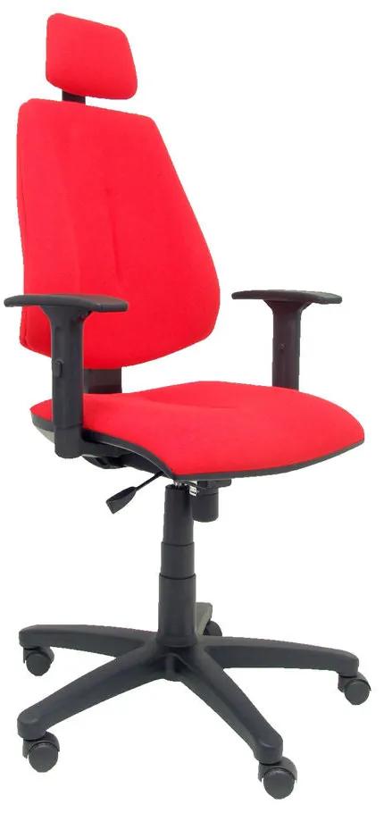Cadeira de escritório com apoio para a cabeça  Montalvos P&amp;C LI350CB Vermelho