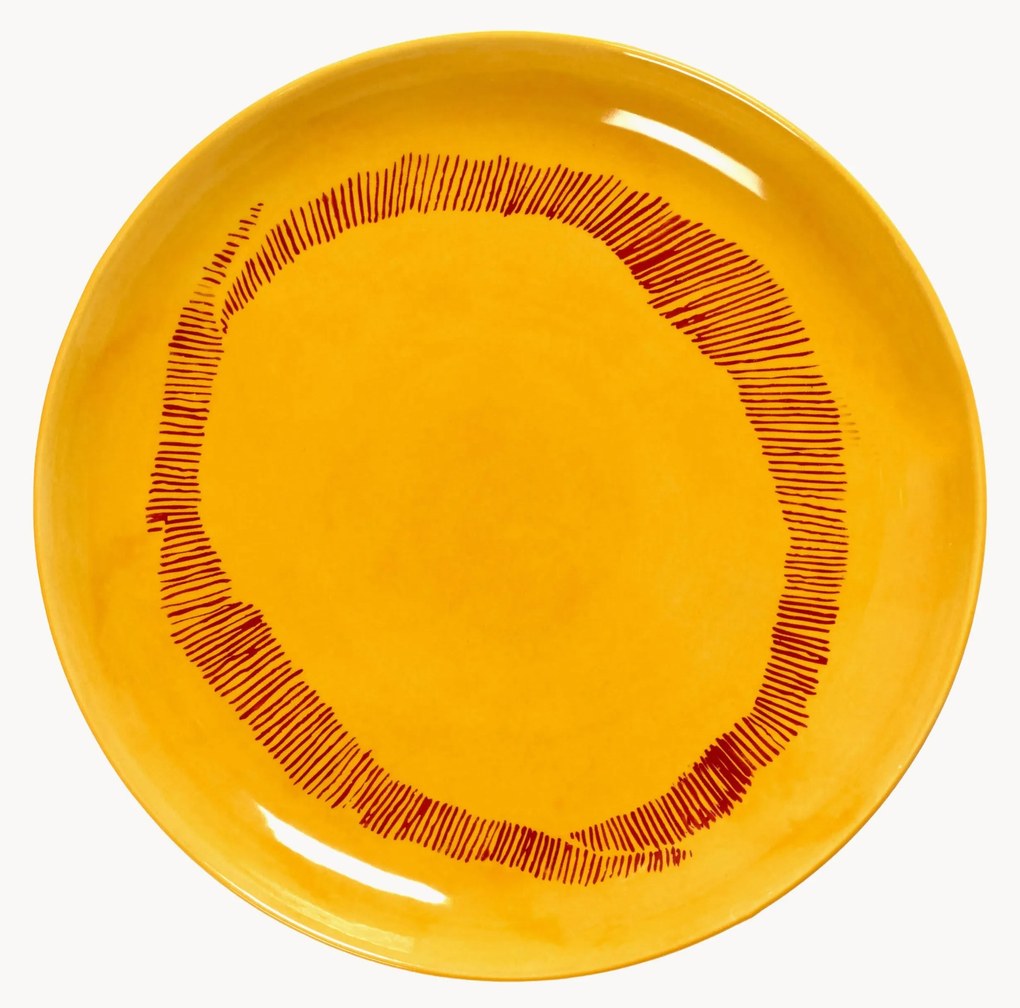 Pratos de pequeno-almoço Feast, conjunto de 2