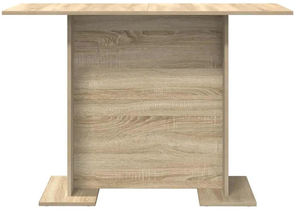 Mesa de Jantar vidaXL Sonoma Carvalho 110x60x75 cm Madeira Engenharia