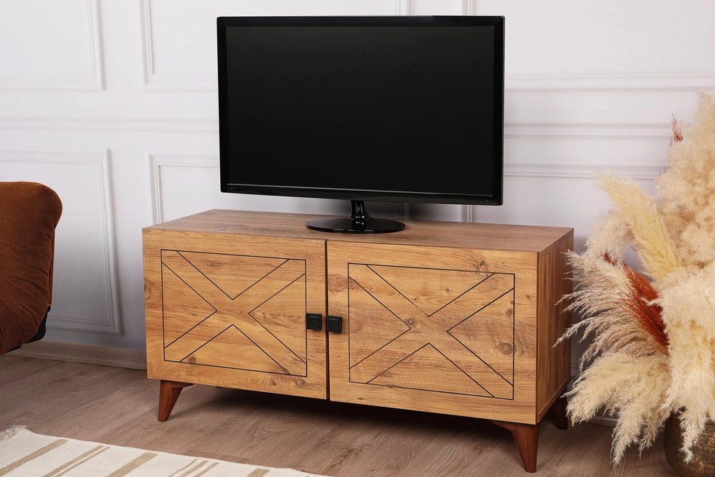 Móvel TV Roza – Pine – 100 cm x 53,5 cm x 35 cm