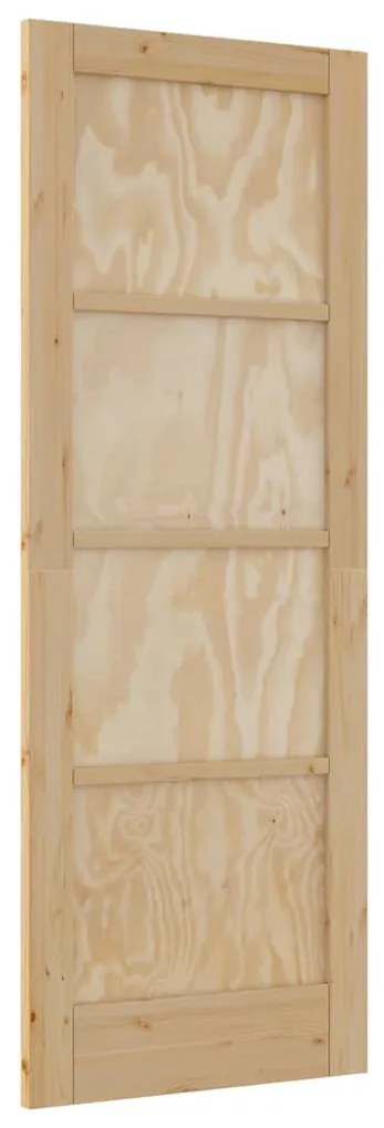 porta interior 'ORKDAL'73,5x198,5x4 cm em madeira sólida de pinho