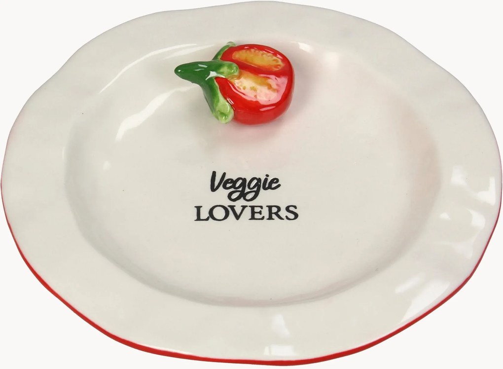 Pratos para bolos em porcelana Tomato, conjunto de 6