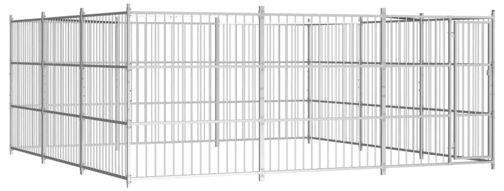 Canil de exterior 450x450x185 cm