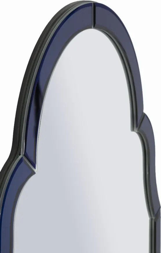 ESPELHO DE PAREDE TANGIER 47X1X80 CM (TAMANHO INTERIOR DO ESPELHO 41X74) AZUL