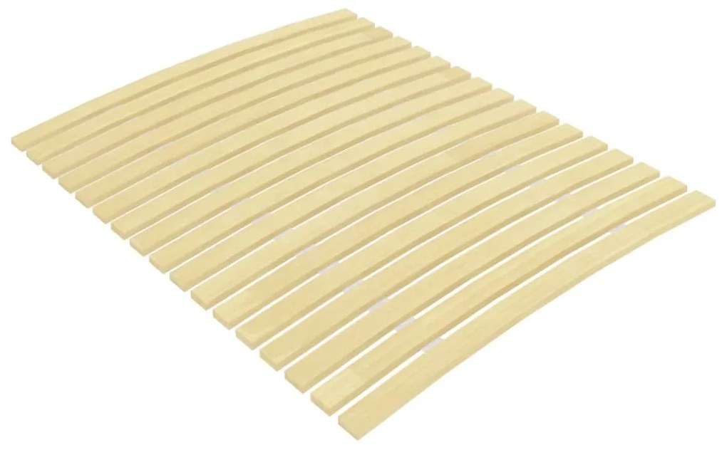 vidaXL Estrado ripado com 17 ripas 100x200 cm