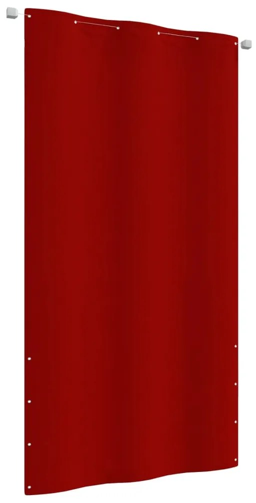 Tela de varanda 120x240 cm tecido oxford vermelho