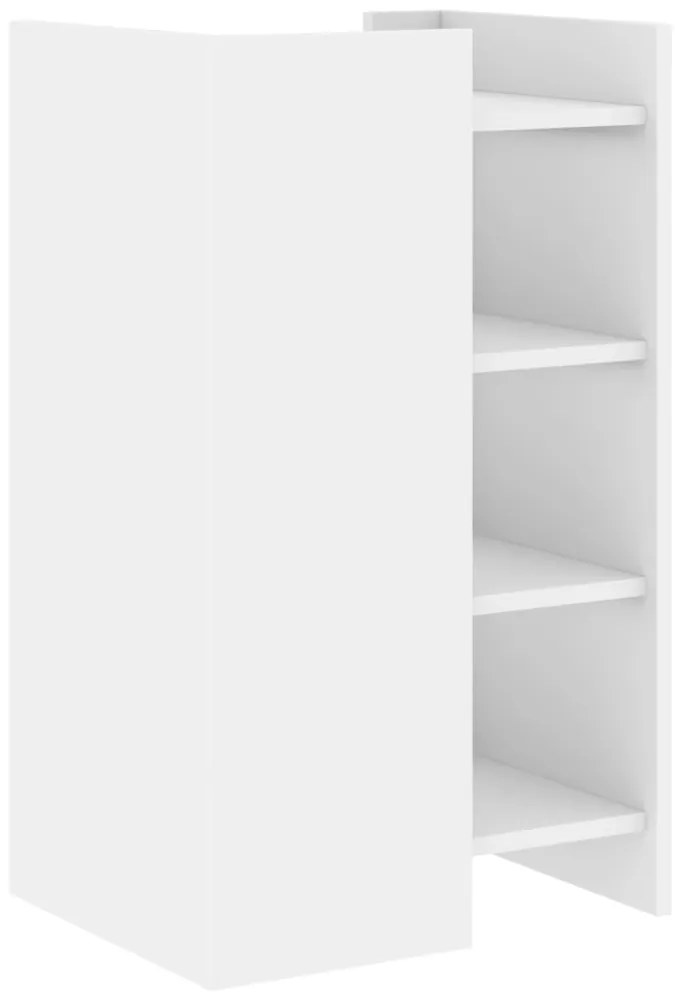 Aparador 45x35x75 cm derivados de madeira branco