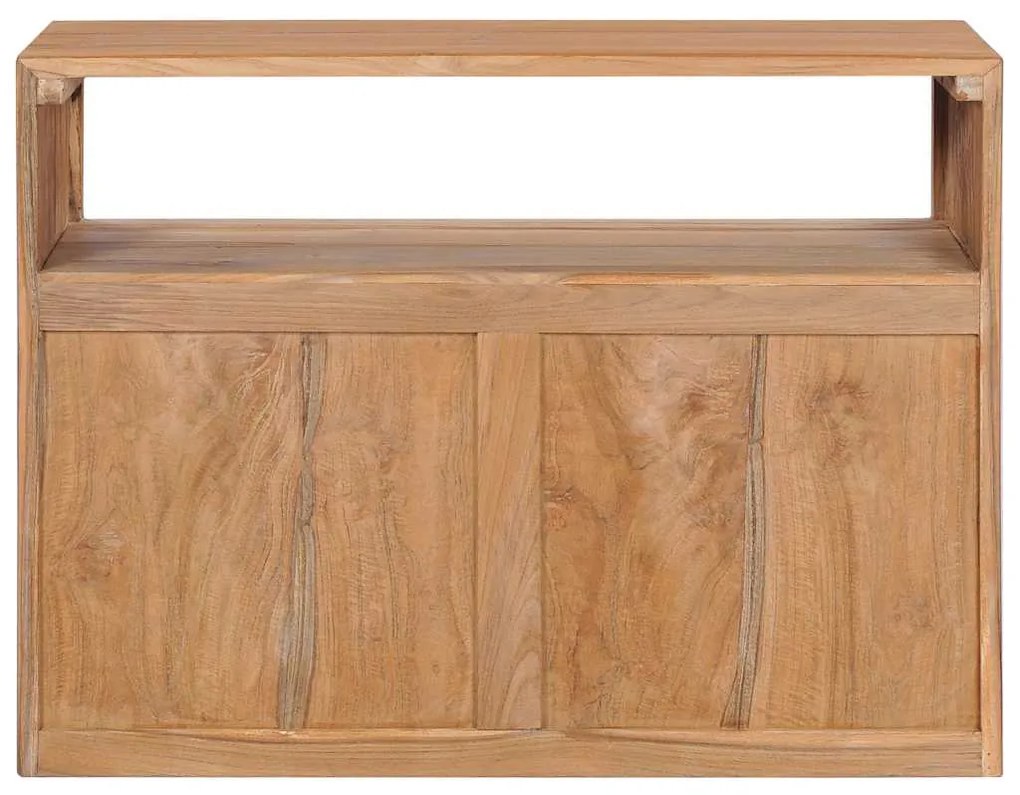 Aparador 80x30x60 cm madeira de teca maciça