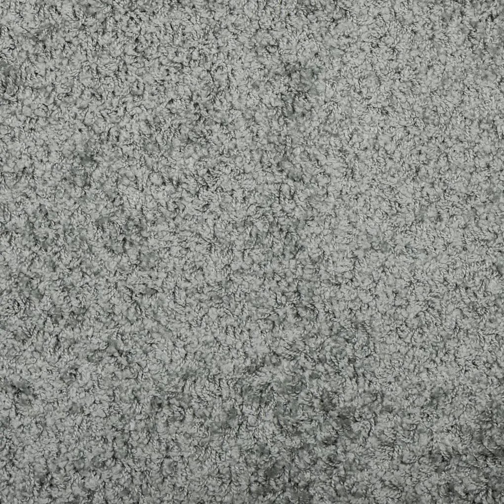 Tapete shaggy de pelo alto PAMPLONA 200x280 cm verde