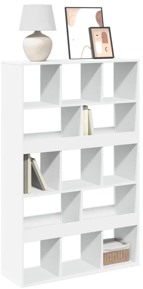 Estante 100x33x156,5 cm derivados de madeira branco