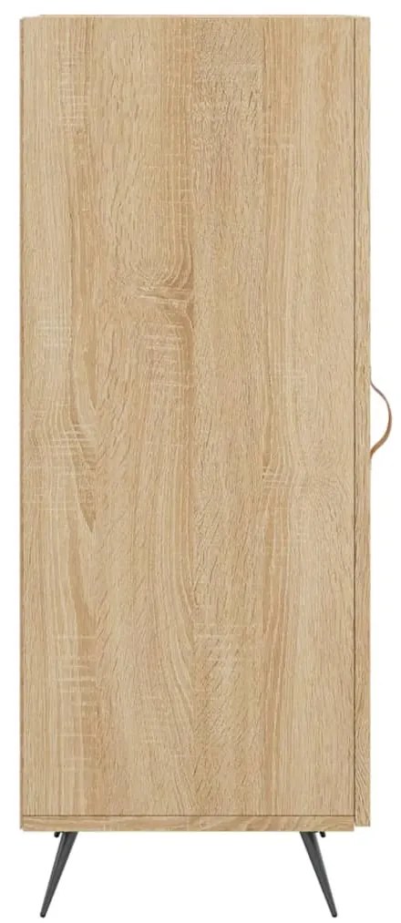 Aparador 34,5x34x90 cm madeira processada cor carvalho sonoma