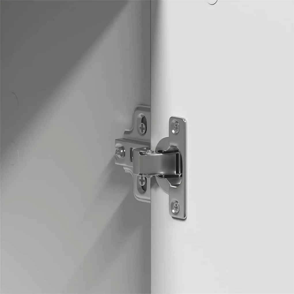 Guarda-roupa Branco 55x25x189 cm Madeira Engenharia