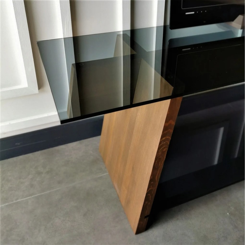 Móvel TV TV201 – Walnut Black – 158 cm