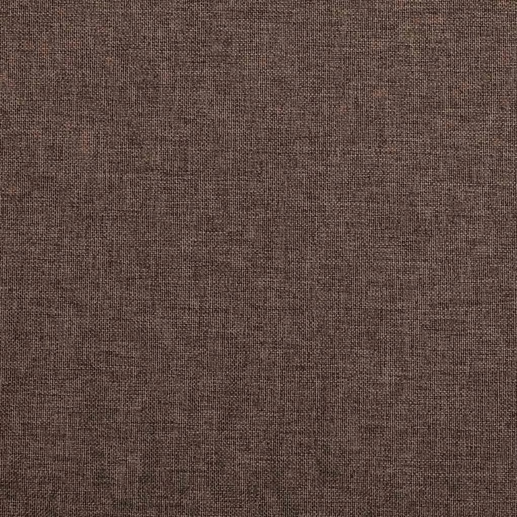 Cortina opaca aspeto linho c/ ilhós 290x245cm cinza-acastanhado
