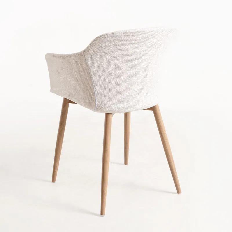 Conjunto de 2 Cadeiras Kavi em Tecido - Várias Cores - Design Moderno