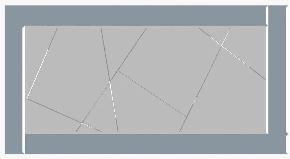 Espelho Pierre – Fumê White – 60x120x2,2 cm