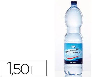 Agua Mineral Natural Fuente Primavera Garrafa de 1,5l