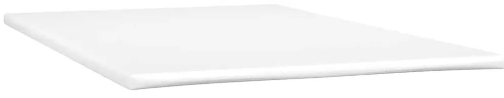Cama boxspring com colchão 120x210 cm veludo verde-escuro