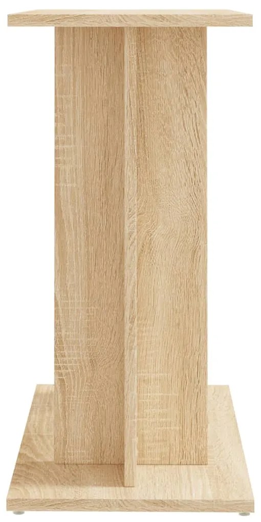 Suporte de aquário 60x30x60 cm deriv. madeira carvalho sonoma