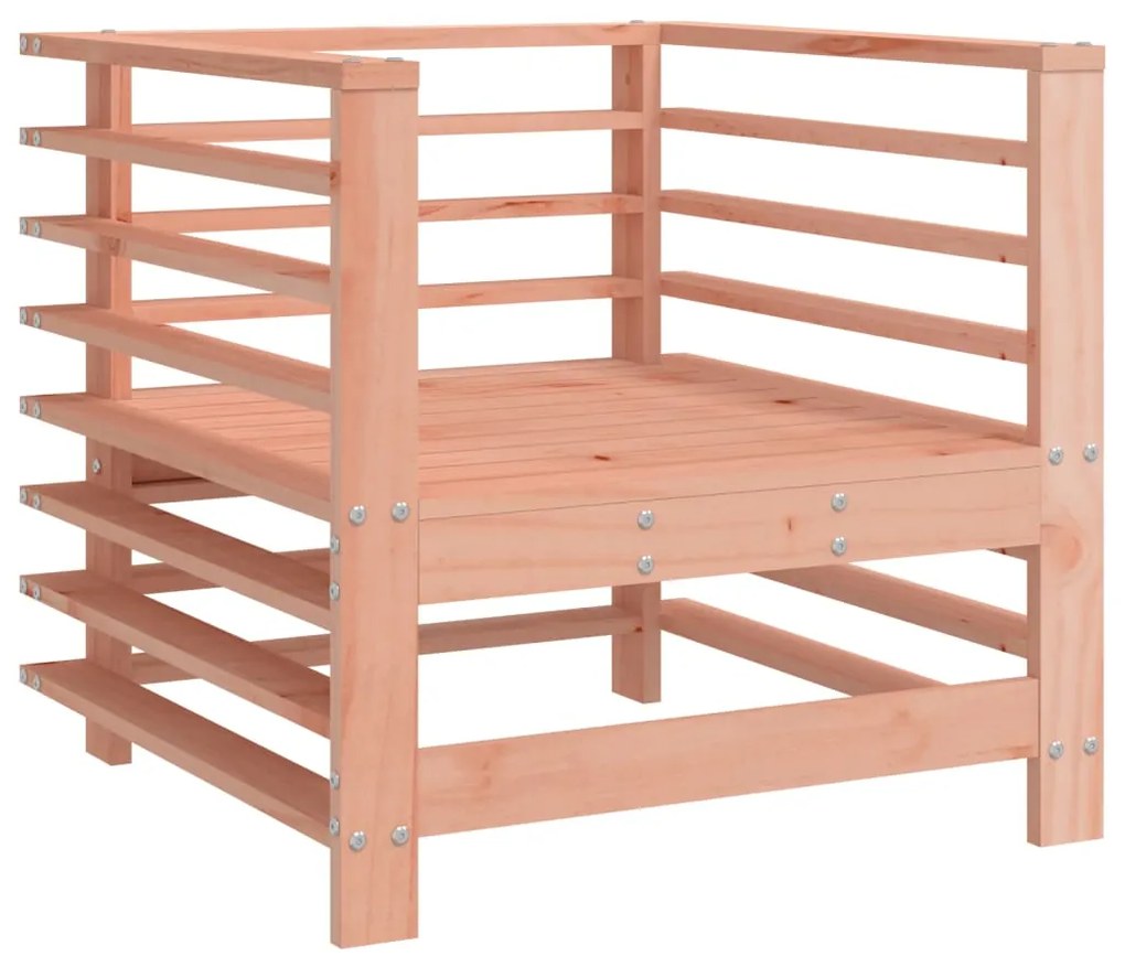 Cadeiras de jardim 2 pcs madeira de douglas maciça