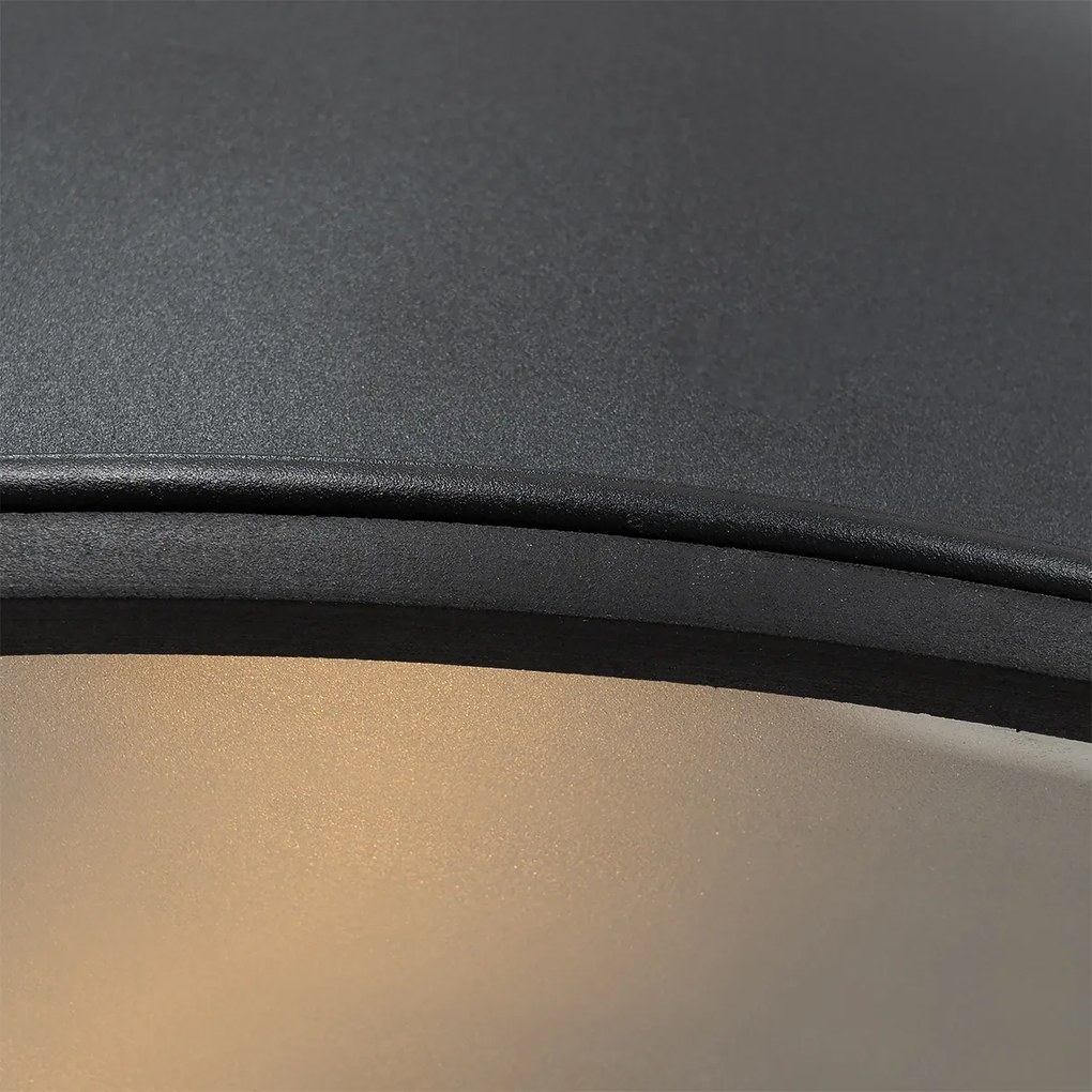 Candeeiro de suspensão industrial preto 53,5 cm - Sicko