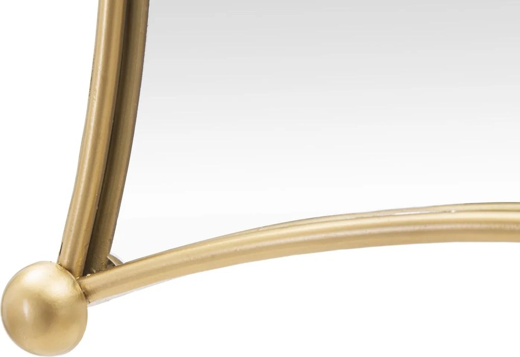 ESPELHO DE PAREDE JALO 68X3,5X68 CM DOURADO