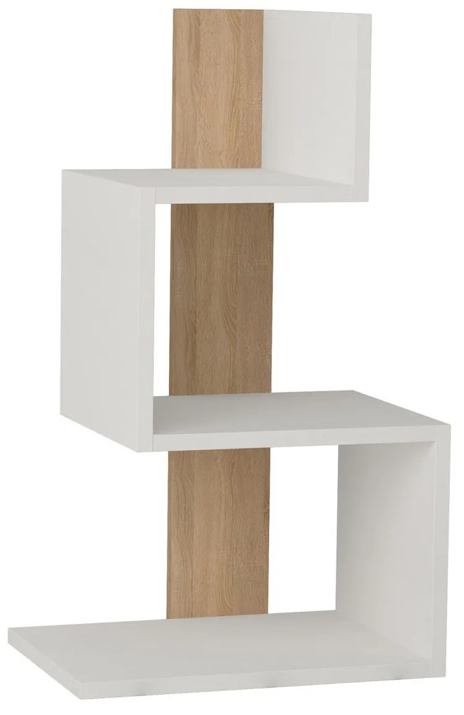 Estante Orkide – Branco e Amarelo – 108,4 cm x 140 cm x 21,8 cm
